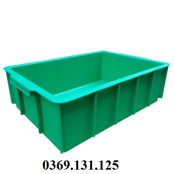Thùng nhựa đặc (sóng bít) YM003 chất lượng, giá rẻ