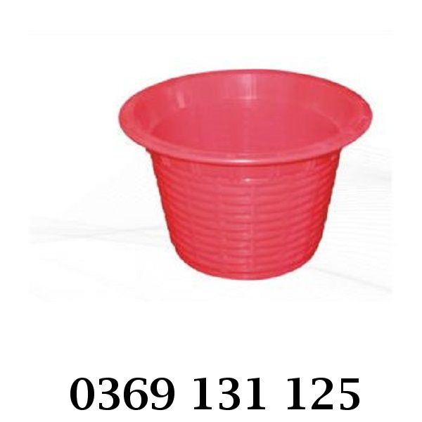 Chậu nhựa giả tre bền đẹp, giá rẻ