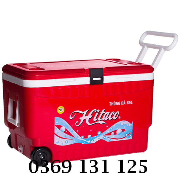 Thùng giữ lạnh 65 L có bánh xe tiện lợi