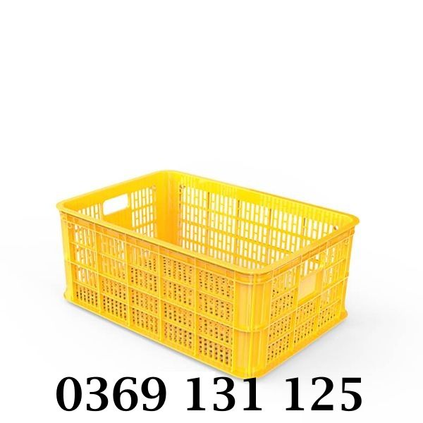 Thùng nhựa rỗng (sóng hở) HS014 bền đẹp, giá tốt