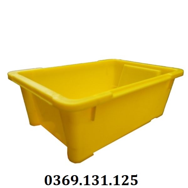 Thùng nhựa đặc A4 dùng trong sản xuất công nghiệp