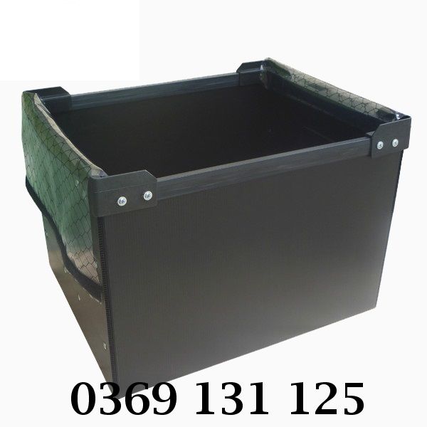 Thùng nhựa danpla chống tĩnh điện có nắp bền đẹp, giá rẻ