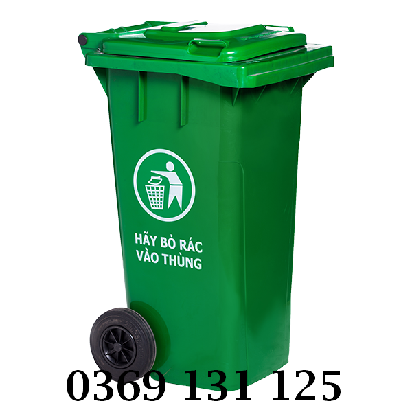Mua thùng rác công cộng 120 L nắp kín bền đẹp vượt thời gian