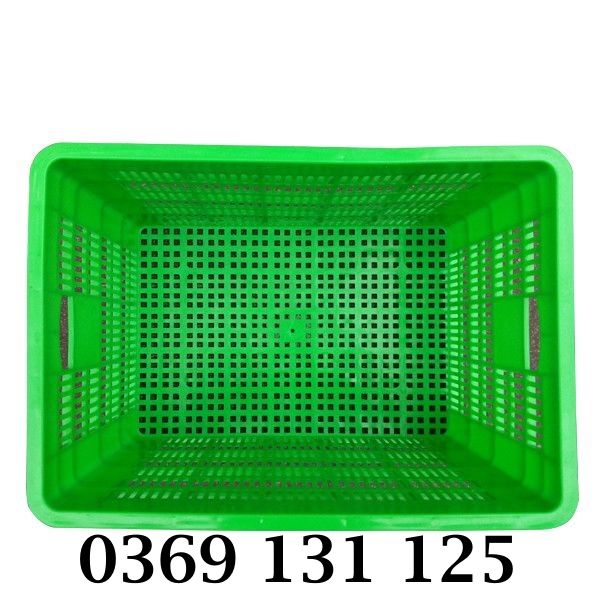 Thùng nhựa rỗng (sóng hở) HS005 chính hãng, bền đẹp, giá cực ưu đãi