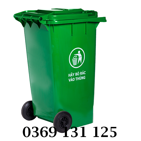 Ưu đãi lớn khi mua thùng rác nhựa HDPE 120 L chất lượng, bền đẹp
