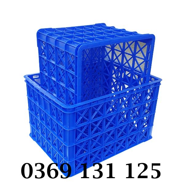 Thùng rỗng HS022 lồng vào nhau dễ dàng