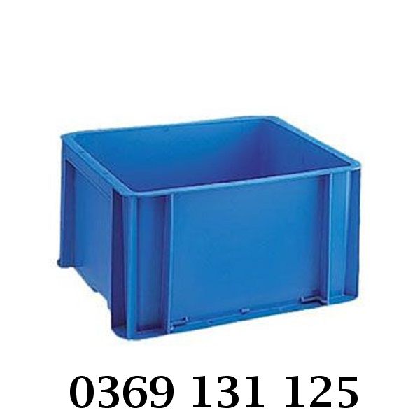 Thùng nhựa đặc NTC 107 nhập khẩu bền đẹp, dày dặn