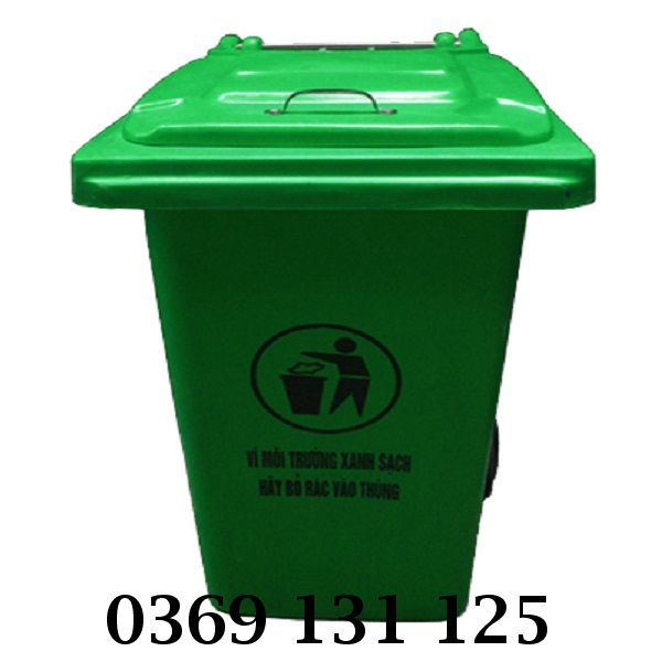 Mua thùng rác composite 120 L chính hãng, bền đẹp với giá cực ưu đãi