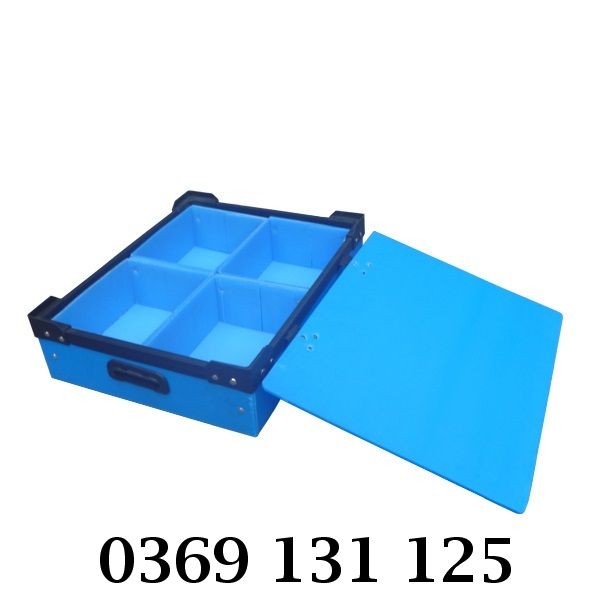 Hộp nhựa danpla thường có vách ngăn thuận tiện, bền đẹp